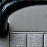 Vacuum detail of car seats